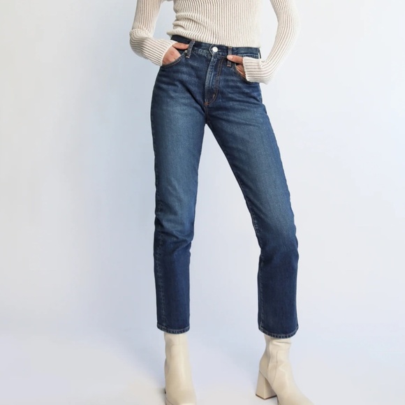 NWT DAILY BLUE/  Adriano Goldschmied MANYA JEAN IN Legacy SZ 25 - Picture 1 of 9